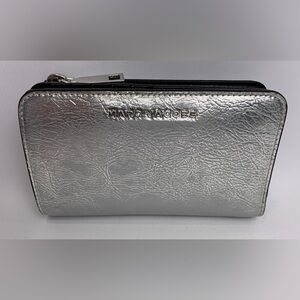 Marc Jacobs Chrome Silver Wallet